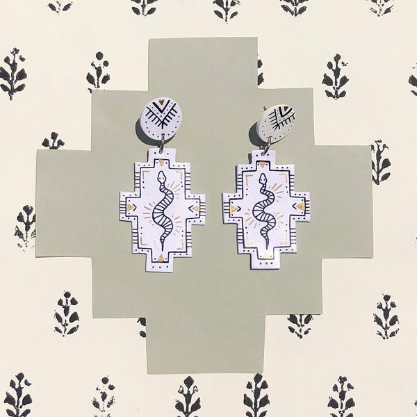 Sedona Snake Earrings