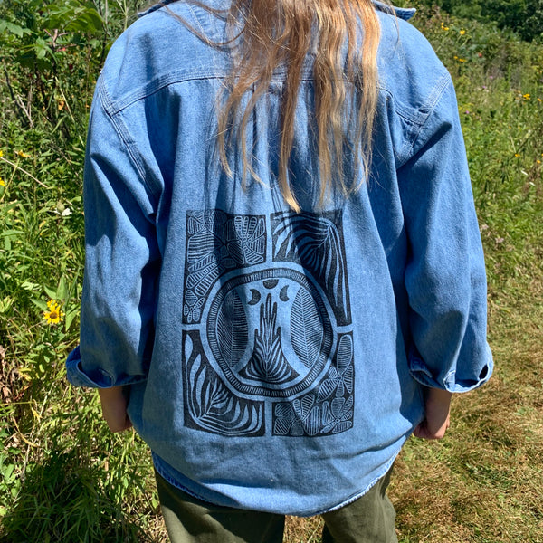 Beat of the Earth Denim Shirt