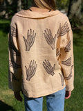 Giving Hands Linen Top